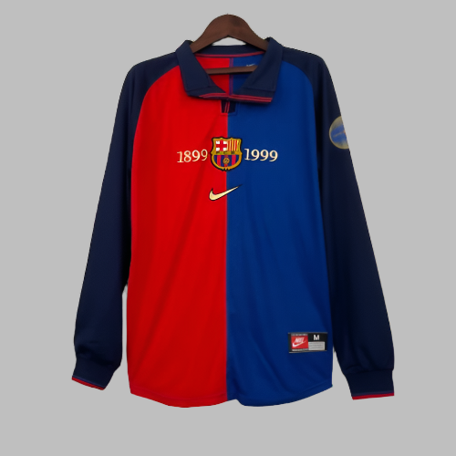 Special Edition Retro Long Sleeve Barcelona Jersey