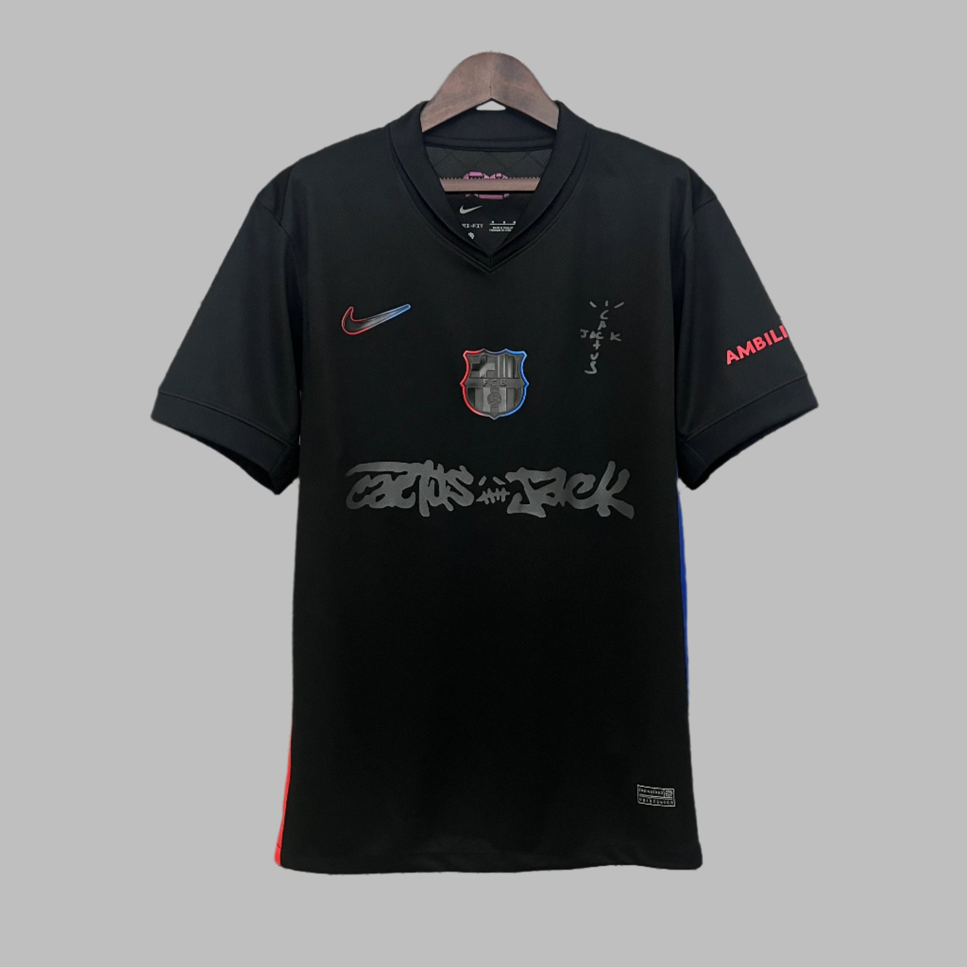 25/26 Barcelona X Travis Scott Black Special Edition Jersey