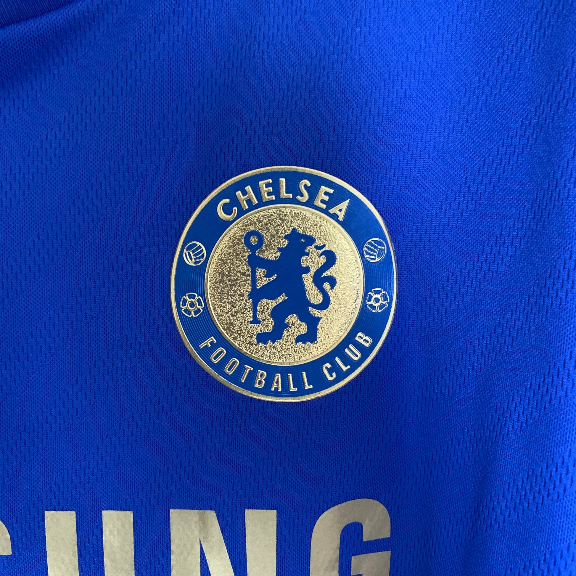 12/13 Retro Long Sleeve Chelsea Home Jersey