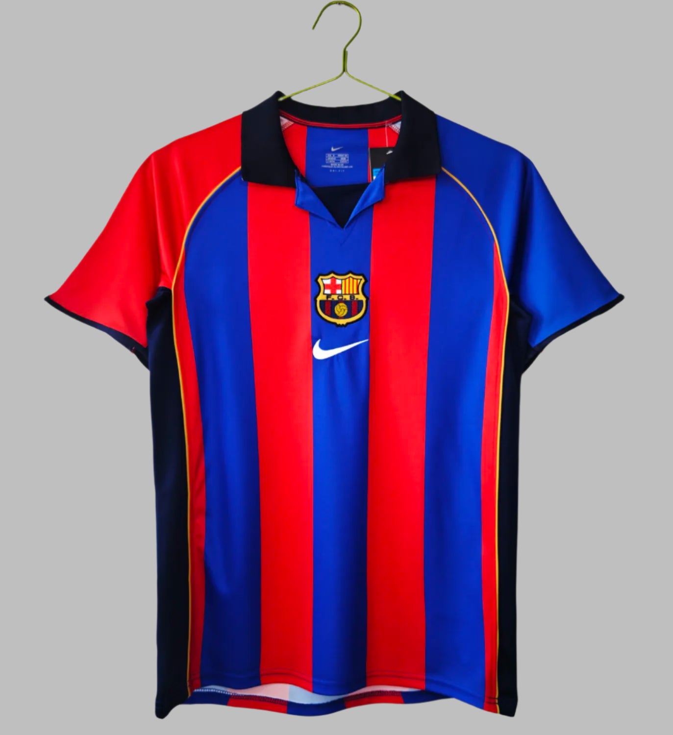Retro 01/02 Barcelona Home Jersey