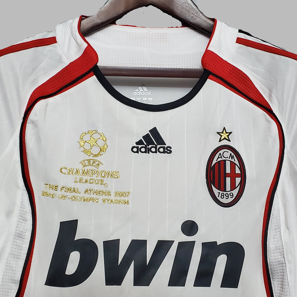 06/07 Retro Long Sleeve AC Milan Away Jersey
