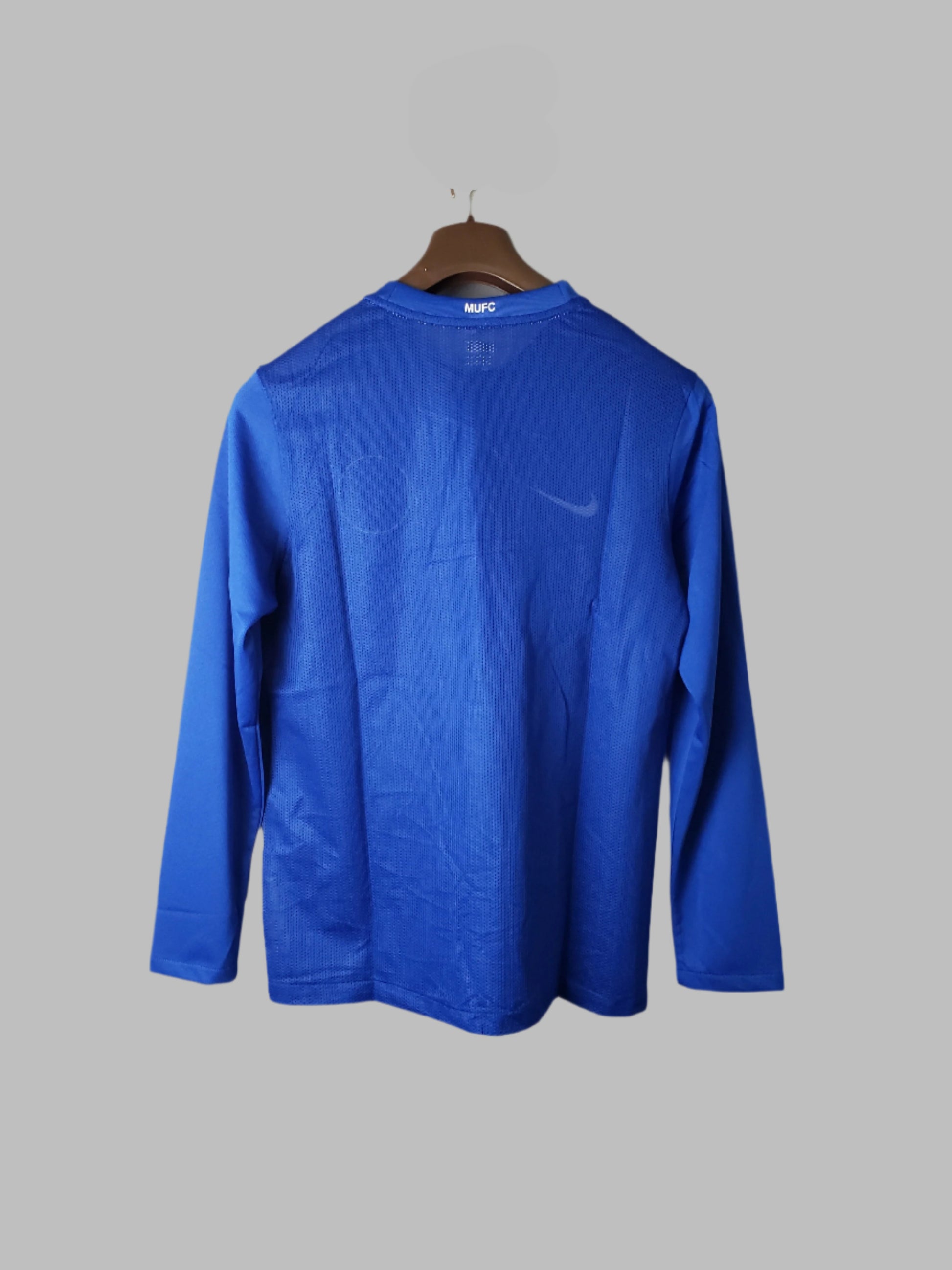 07/08 Long Sleeve Retro Manchester United Blue Jersey