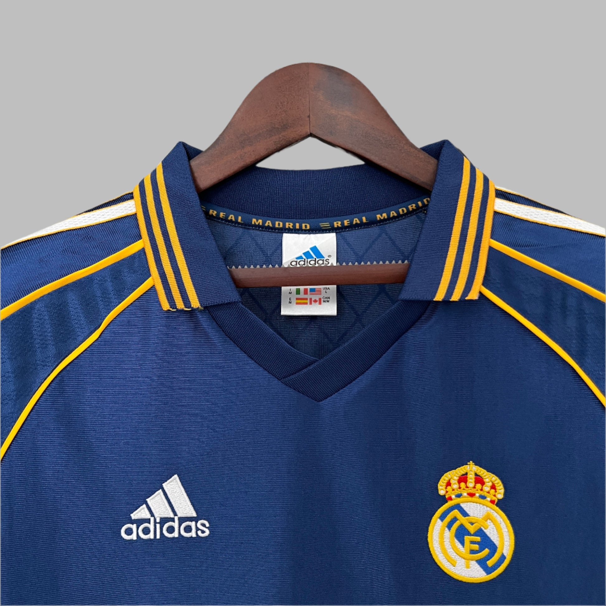 Retro 98/00 Real Madrid Away Jersey
