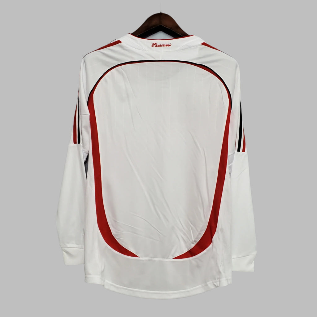06/07 Retro Long Sleeve AC Milan Away Jersey