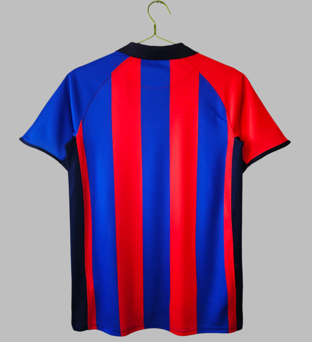 Retro 01/02 Barcelona Home Jersey