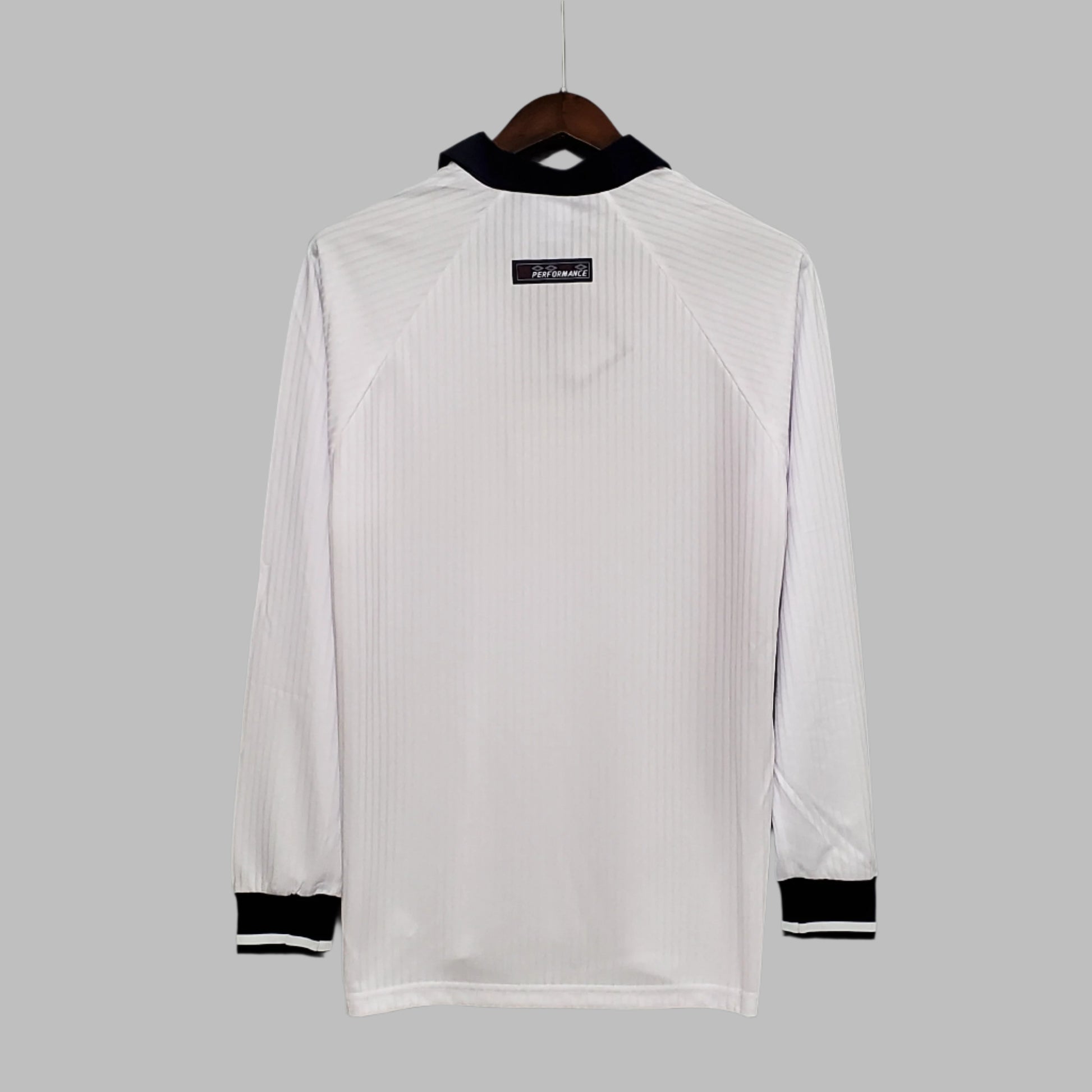 98/ Retro Long Sleeve England Home Jersey