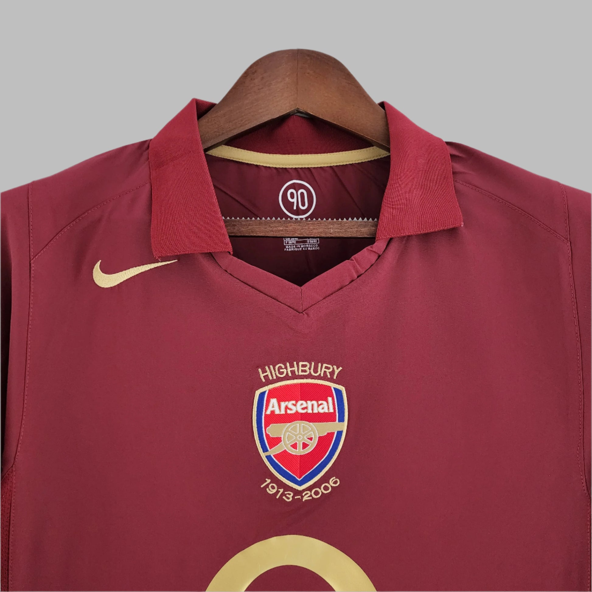 05/06 Retro Long Sleeve Arsenal Home Jersey