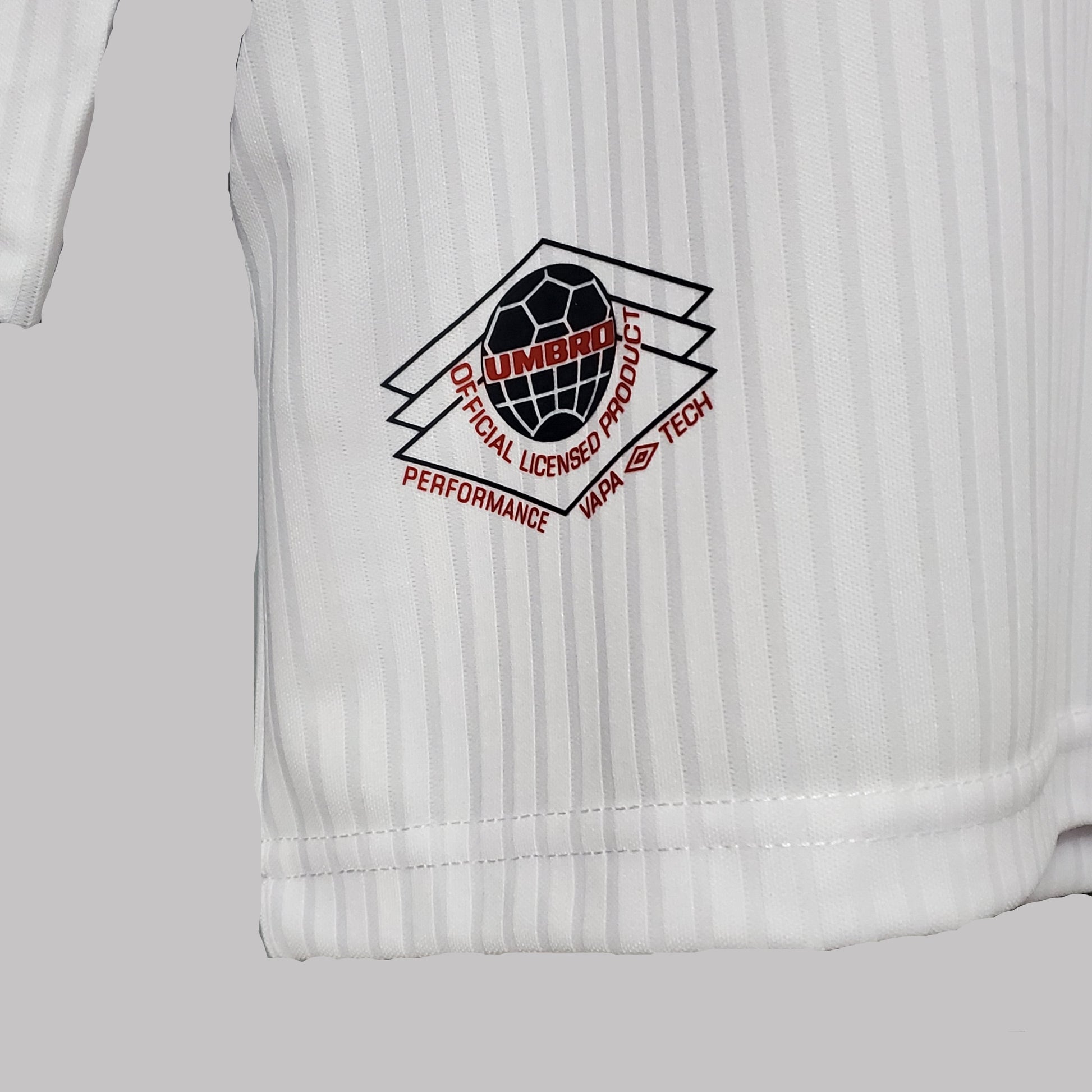 98/ Retro Long Sleeve England Home Jersey