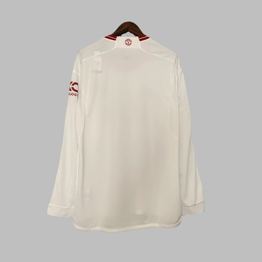 23/24 Long Sleeve Manchester United Away Jersey