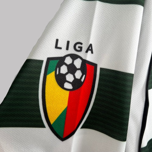 01/03 Retro Long Sleeve Sporting Lisbon White Jersey