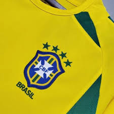 Retro 02 Brazil Home Jersey