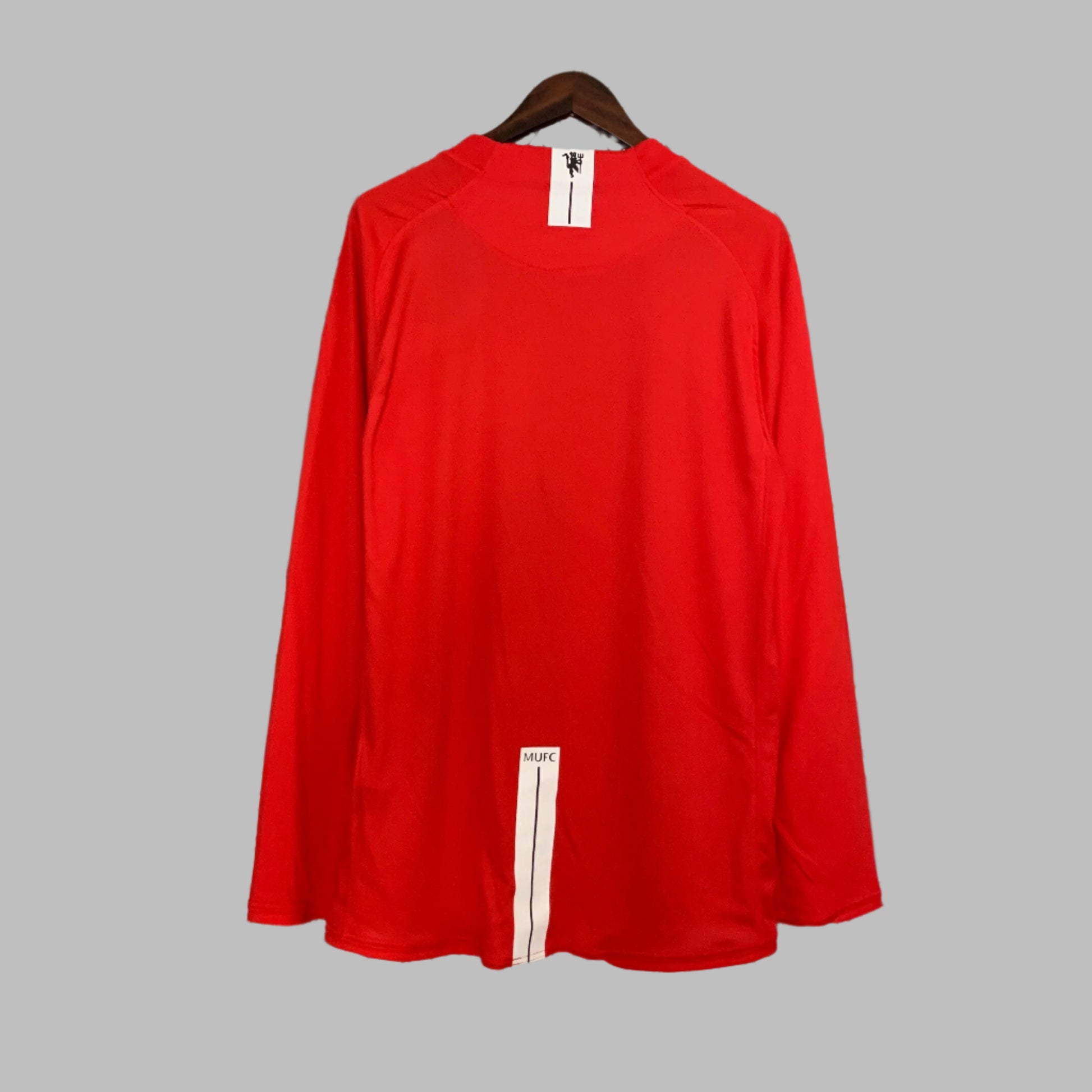 07/08 Long Sleeve Retro Manchester United Red Jersey