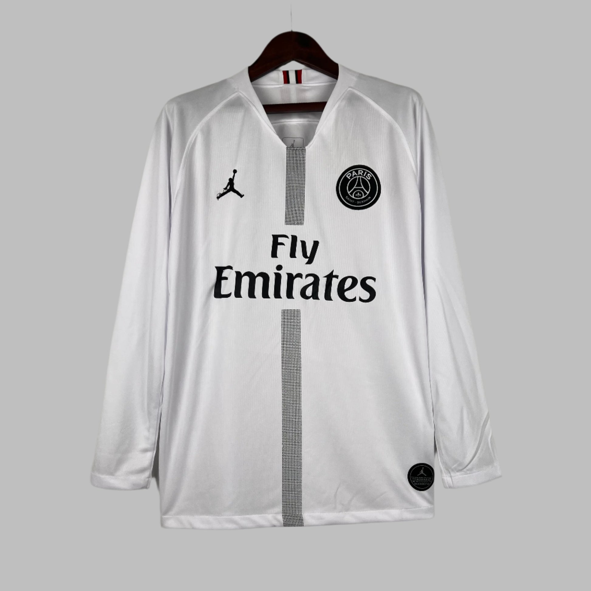 18/19 Retro Long Sleeve PSG White Jersey