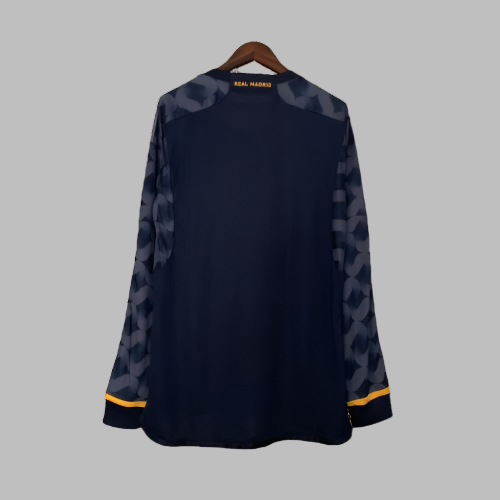 23/24 Long Sleeve Real Madrid Away Jersey